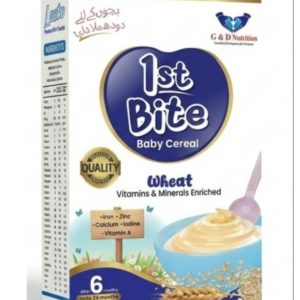 1st Bite Wheat – Vitamins & Minerals Enriched.