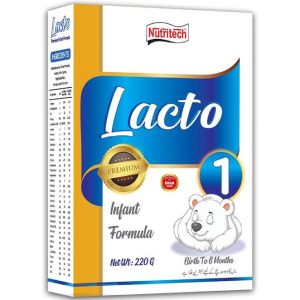 Lacto 1 – Premium Infant Formula (220g)From birth to 6 months.